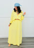 Yellow Maxi Skirt (Reg. and Plus)