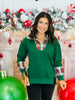 Green Juniper Plaid Pullover (Reg. and Plus)