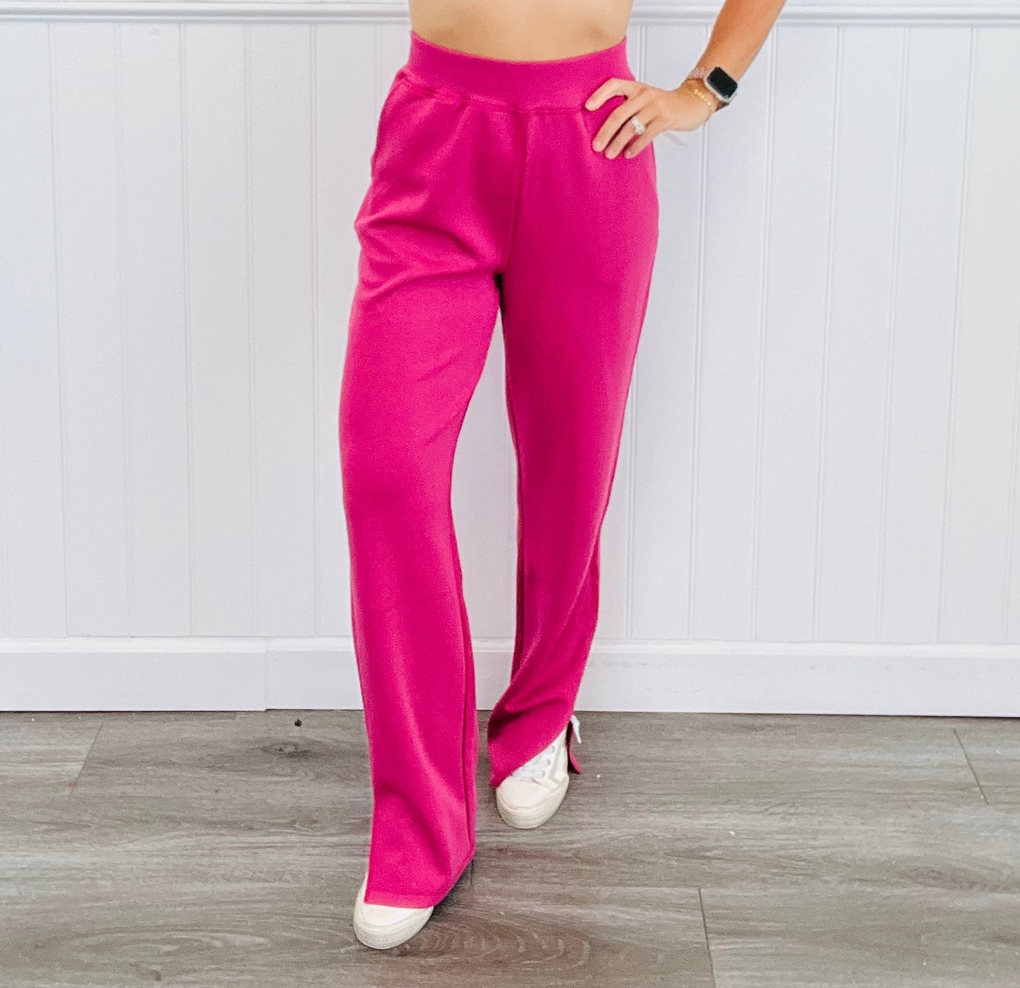 Magenta Elevated Lounge Pants (Reg & Plus)