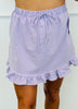 Solid Ruffle Hem Skort (Reg. and Plus) - 5 Colors