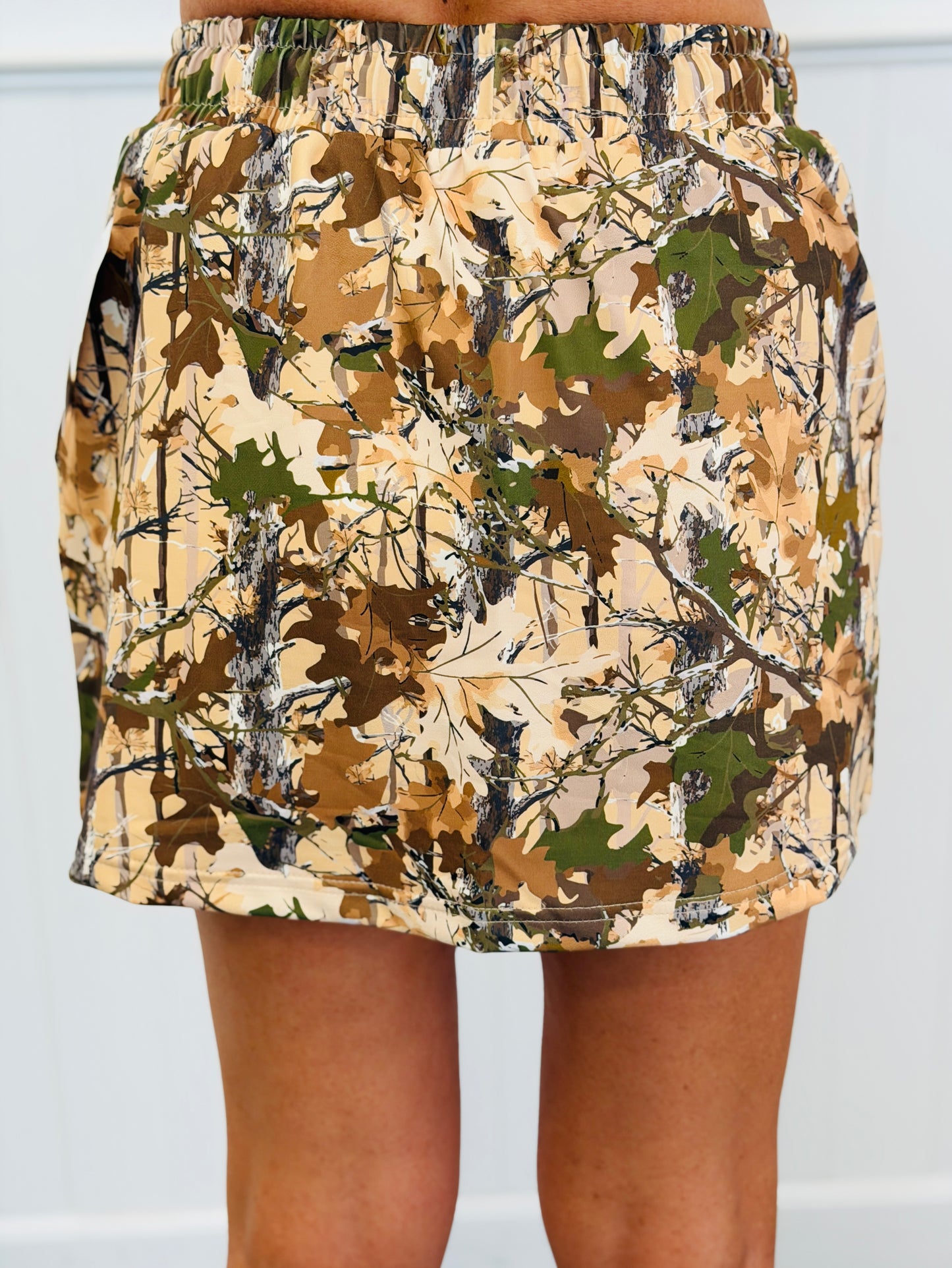 Chole Camo Skort (Reg. and Plus)
