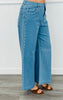 Light Blue Studded Ankle Pants (Reg.)