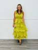 Shimmer Ruffle Tiered Sleeveless Maxi Dress (Reg. & Plus) - 3 Colors