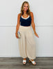 Shirred Harem Pants (Reg.) - 4 Colors