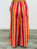 Mustard Multi Stripe Tulip Washed Denim (Reg)