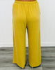 Golden Lime Long Sleeve Knit Top & Pants Set (Reg.)