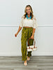 Thyme Stripe Cargo Pants (Reg & Plus)