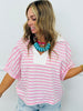 Simply Striped Pullover Top (Reg & Plus)-2 Colors