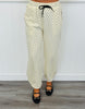 Cozy Micro Polka Dot Jogger Pants (Reg.) - 2 Colors