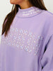 Lavender Proverbs 31:25 Applique Sweatshirt (Reg.)