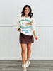 Chocolate Active Mini Skort Dress (Reg)