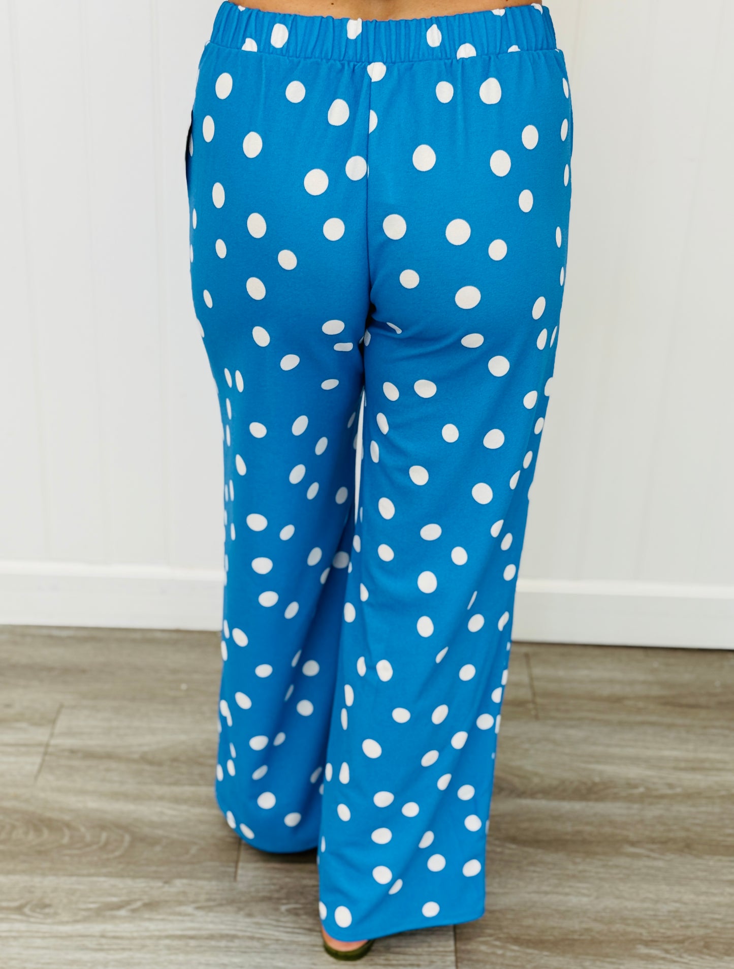 High Waist Polka Dot Pants (Reg & Plus)-6 Colors