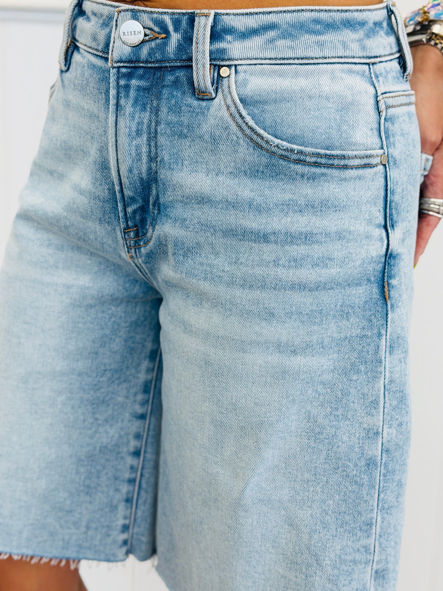 Risen Seaside Chic Bermuda Shorts (Reg. and Plus)