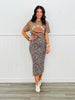 Zebra Print Midi Skirt (Reg & Plus)-2 Colors