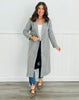 Simple Fleece Long Line Coat (Reg.)- 4 Colors