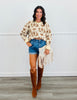 Pleated Denim Shorts (Reg.)