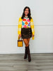 Daisy Butter Striped Sweater Cardigan (Reg.)