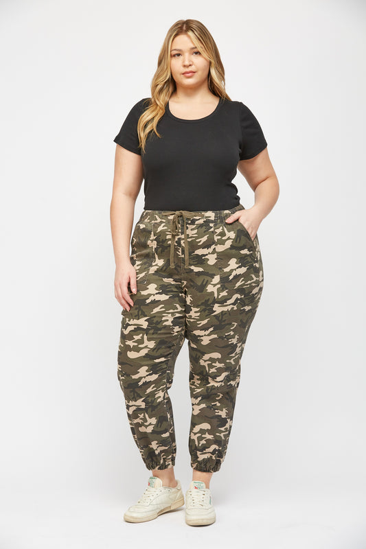 Masquerade Camo Joggers (Plus)