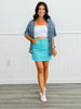 Mini Embroidered Stars Top & Short Set (Reg. & Plus)