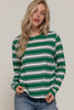 Multi Striped Long Sleeve Top (Reg.) - 4 Colors