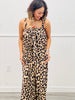 Leopard Ribbon Tie Jumpsuit (Reg.)