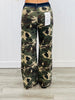 Risen Camo Contrast Waist Jeans (Reg & Plus)