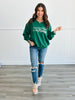 Green Out of Office Sweatshirt (Reg & Plus)