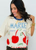 Fruit Market Cherry Boxy Top (Reg.)