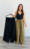 Wide Leg Pocket Pants (Reg)-2 Colors