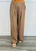 Striped Pleat Pants (Reg. and Plus) - 3 Colors