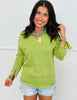 Matcha Cotton Pullover Sweater Top (Reg.)
