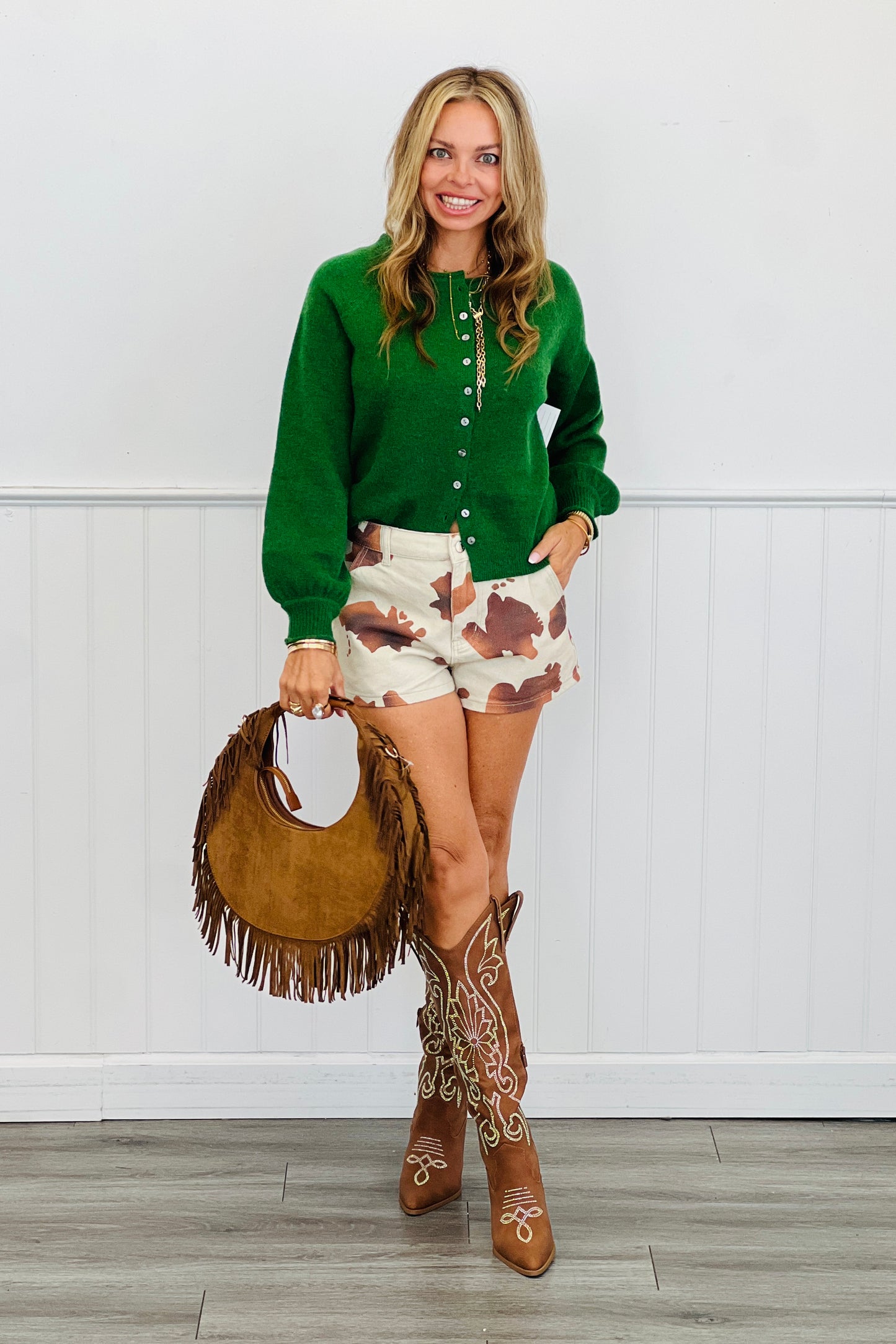 Forest Button Down Sweater Cardigan (Reg.)