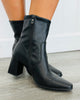 Black Strut Your Stuff Ankle Boots