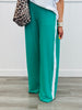 Side Stripe Straight Pants (Reg.) - 2 Colors