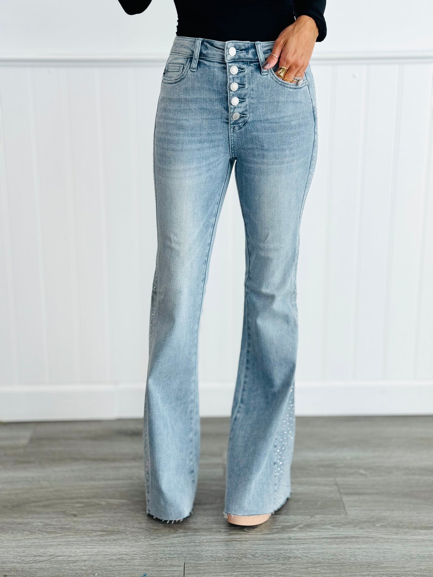 Judy Blue Light Beyond The Shine Rhinestone Jeans (Reg. and Plus)