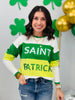 Green Multi Saint Patrick Sequin Sweater (Reg)