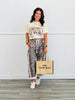 Leopard Spooky Graphic Tee (Reg. and Plus)