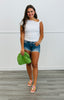 Double Layer Off Shoulder Blouse (Reg.)- 2 Colors