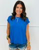 Cap Sleeve Pima Cotton Pocket Tee (Reg.) - 6 Colors