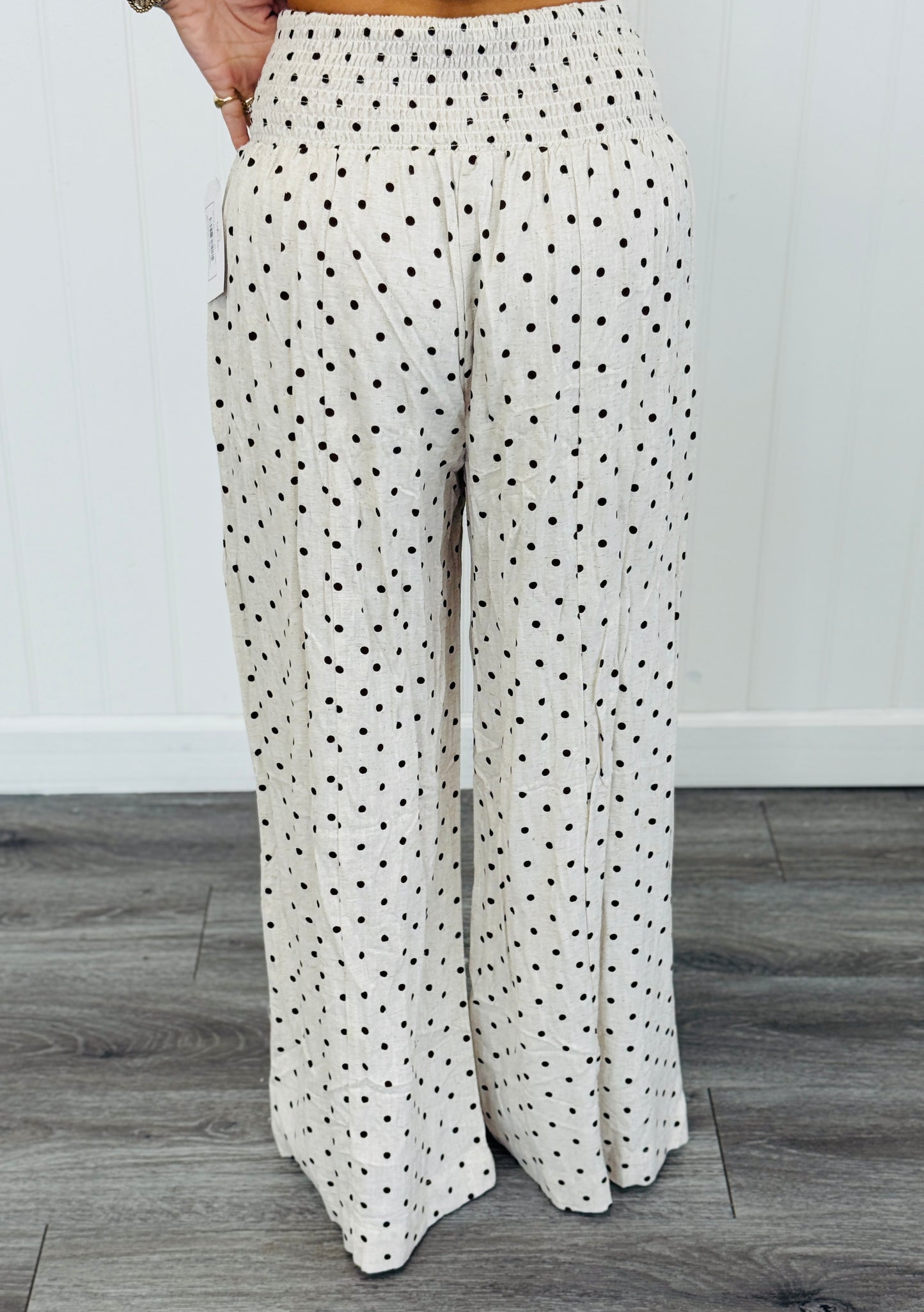 Polka Dot Wide Leg Pants (Reg.) - 3 Colors