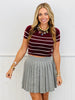 Perfectly Pleated Mini Skirt (Reg)-2 Colors