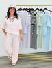 Flowy Striped Crop Pants (Reg & Plus)-5 Colors