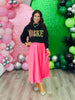 Queen Of Sparkles Licensed Black 'Wicked' Logo Sweatshirt (Reg. and Plus)