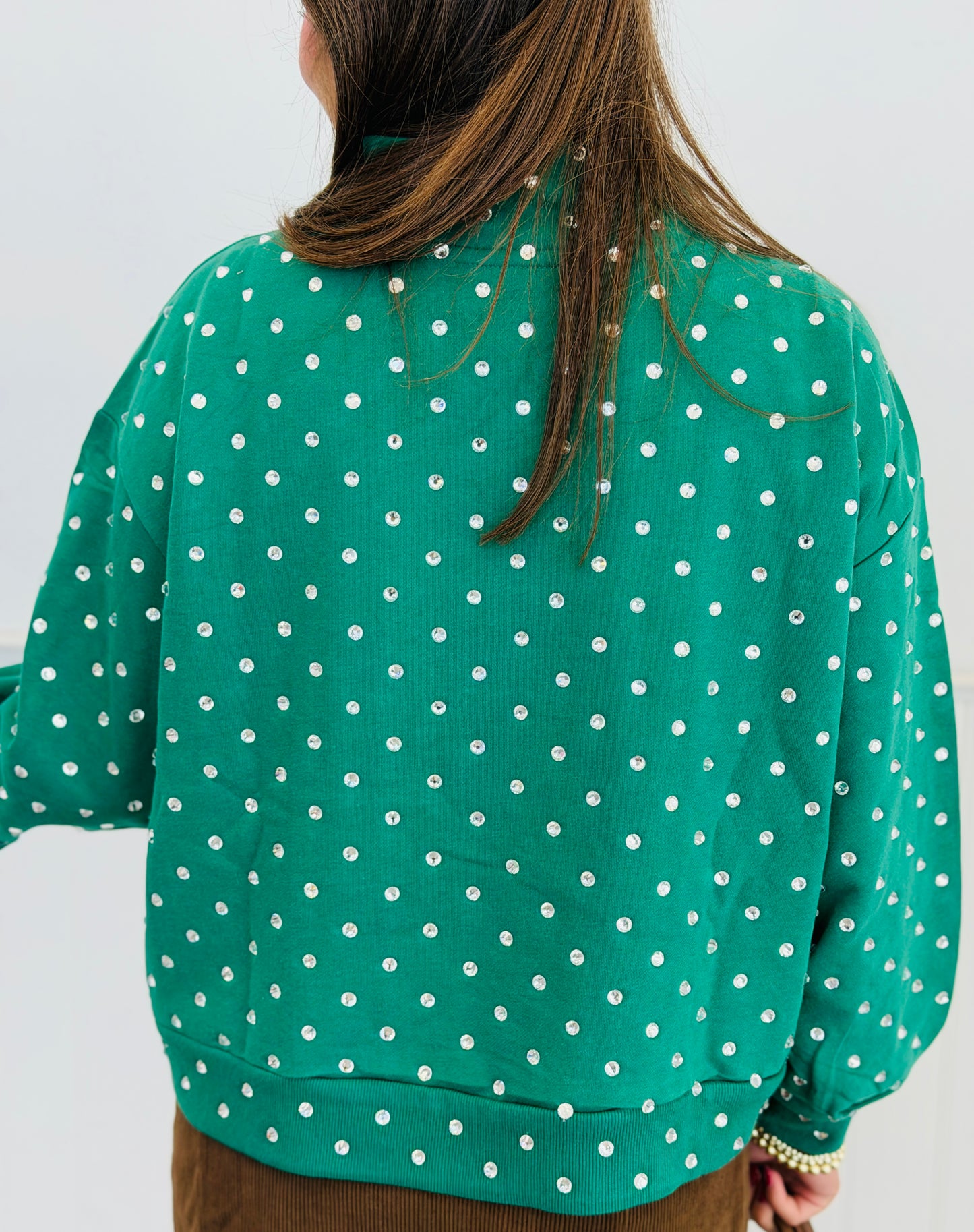 Queen Of Sparkles Central Perk Coffee FRIENDS™ Rhinestone Sweatshirt (Reg. & Plus)