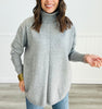 Turtleneck Loose Long Sleeve Pull Over (Reg.) - 3 Colors