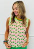 Palm Crush Heatwave Ribbed Tank Top (Reg. & Plus)