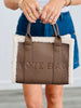 Ski Bunny Faux Leather Tote (6 colors)