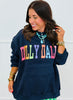 Navy Dilly Dally Reversible Sweatshirt (Reg.)