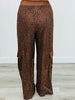 Lace Mix Straight Leg Pants (Reg.) - 2 Colors