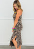 Sleeveless Leopard Print Midi Dress (Reg.)